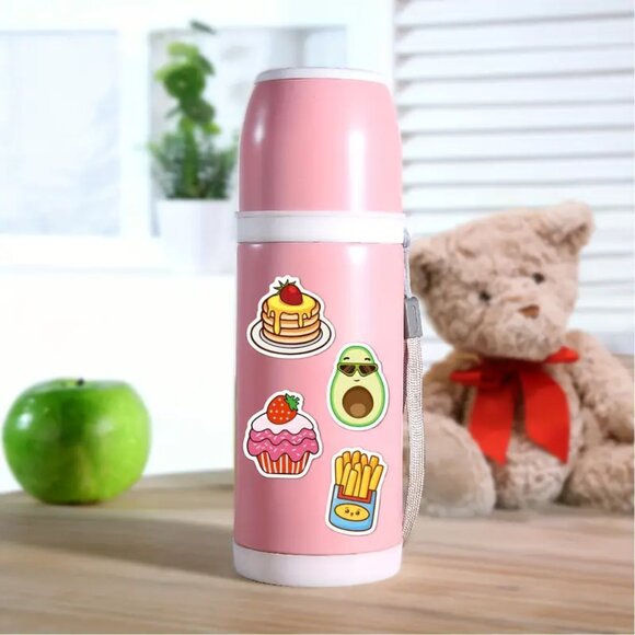 Cartoon Food Stickers (25‎ Pc) SO FUN & SUPER CUTE!! - Picture 3 of 5
